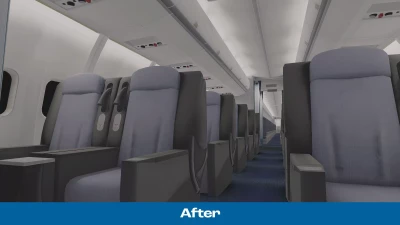 Azrsim Flight Factor 757 8K Cabin Textures screenshot