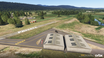 1WA6 Fall City Airport - Microsoft Flight Simulator 2024 screenshot