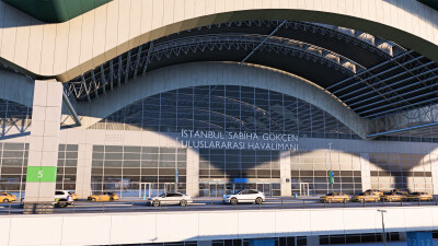 LTFJ Istanbul Sabiha Gökçen International Airport - Microsoft Flight Simulator screenshot