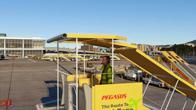 LTFJ Istanbul Sabiha Gökçen International Airport - Microsoft Flight Simulator screenshot