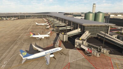 ZSQD Qingdao Jiaodong International Airport - Microsoft Flight Simulator screenshot