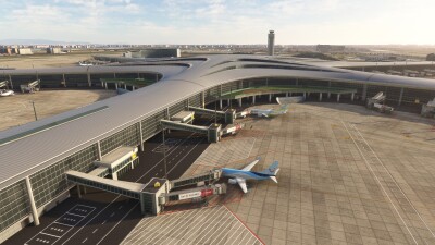 ZSQD Qingdao Jiaodong International Airport - Microsoft Flight Simulator screenshot