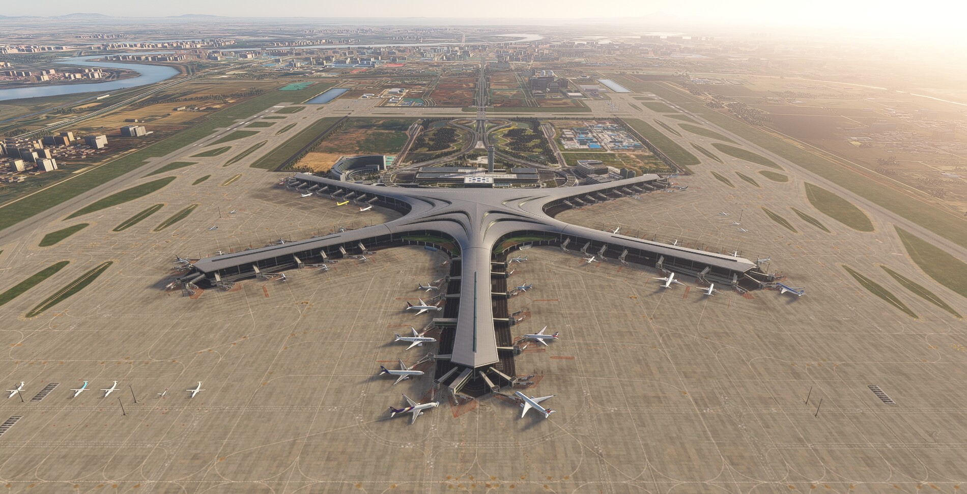 ZSQD Qingdao Jiaodong International Airport - Microsoft Flight Simulator