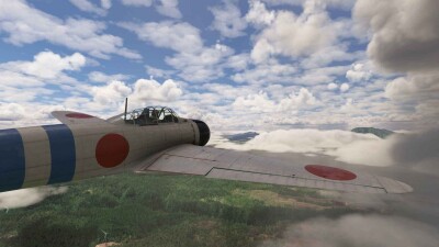 Aeroplane Heaven Mitsubishi Zero A6M-2 - Microsoft Flight Simulator screenshot