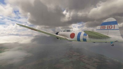 Aeroplane Heaven Mitsubishi Zero A6M-2 - Microsoft Flight Simulator screenshot