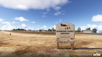 2WA1 Diamond Point Airstrip - Microsoft Flight Simulator 2024 screenshot