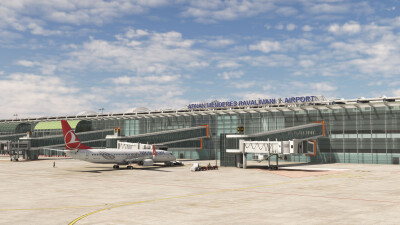 LTBJ İzmir Adnan Menderes Airport V2 - Microsoft Flight Simulator screenshot