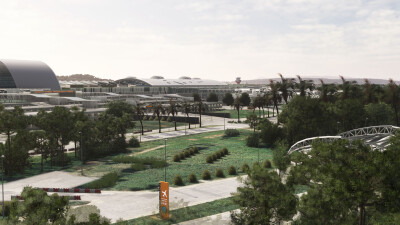 LTBJ İzmir Adnan Menderes Airport V2 - Microsoft Flight Simulator screenshot