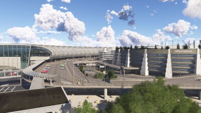 EDDL Düsseldorf Airport - Microsoft Flight Simulator 2024 screenshot