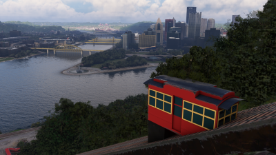 Dfflyer Direct Pittsburgh City & Bridges Pack - Microsoft Flight Simulator screenshot