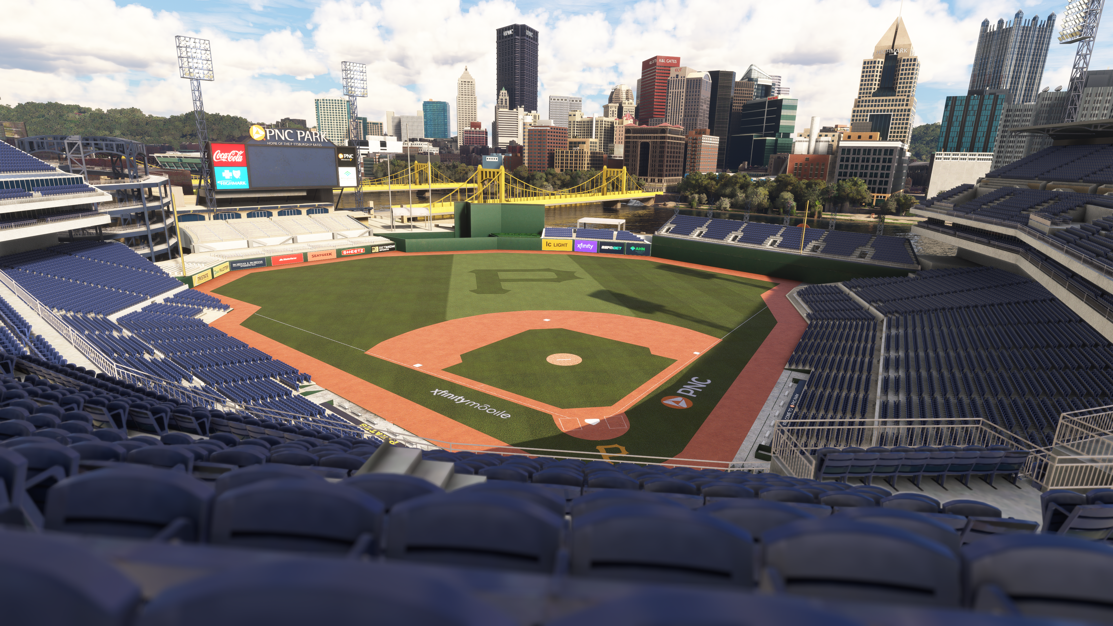 Dfflyer Direct Pittsburgh City &amp; Bridges Pack - Microsoft Flight Simulator