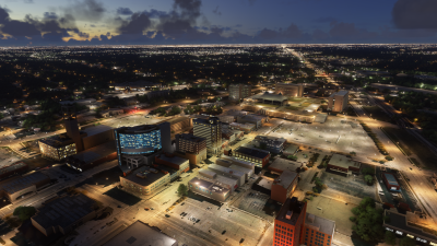 Dfflyer Direct Southeast Michigan Cities Pack - Microsoft Flight Simulator screenshot