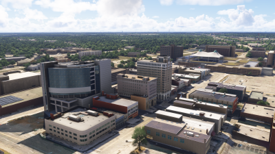 Dfflyer Direct Southeast Michigan Cities Pack - Microsoft Flight Simulator screenshot