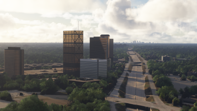 Dfflyer Direct Southeast Michigan Cities Pack - Microsoft Flight Simulator screenshot