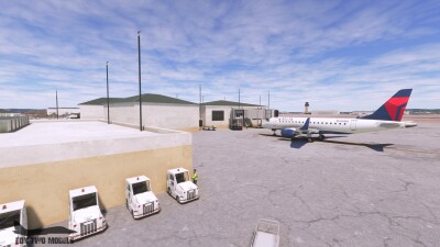 KTVC Cherry Capital Airport - Microsoft Flight Simulator screenshot
