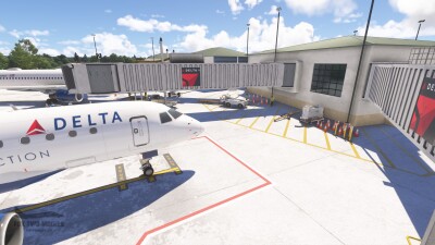 KTVC Cherry Capital Airport - Microsoft Flight Simulator screenshot