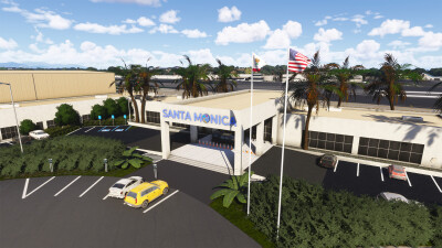 KSMO Santa Monica Airport - Microsoft Flight Simulator screenshot