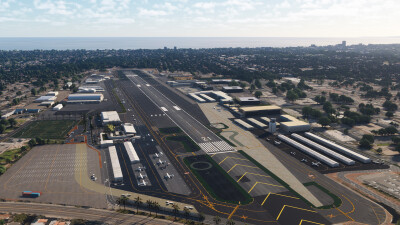 KSMO Santa Monica Airport - Microsoft Flight Simulator screenshot