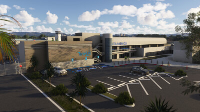 KSMO Santa Monica Airport - Microsoft Flight Simulator screenshot