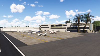 KSMO Santa Monica Airport - Microsoft Flight Simulator screenshot