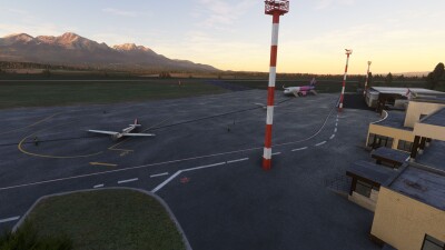 LZTT Poprad-Tatry Airport - Microsoft Flight Simulator 2024 screenshot