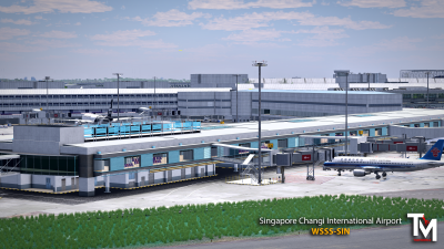 WSSS Singapore Changi Int'l Airport - X-Plane 12 screenshot