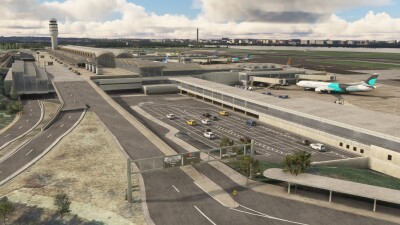 KDCA Ronald Reagan Washington National Airport - Microsoft Flight Simulator screenshot