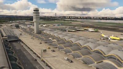 KDCA Ronald Reagan Washington National Airport - Microsoft Flight Simulator screenshot