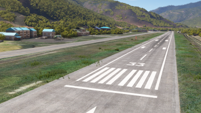 VQPR Paro International Airport - Microsoft Flight Simulator screenshot