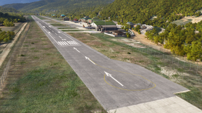 VQPR Paro International Airport - Microsoft Flight Simulator screenshot