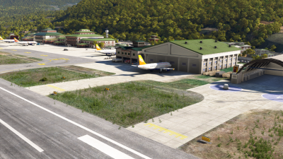 VQPR Paro International Airport - Microsoft Flight Simulator screenshot