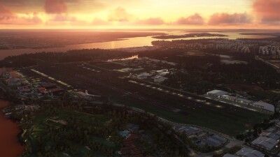 WSSL Seletar International Airport - Microsoft Flight Simulator screenshot
