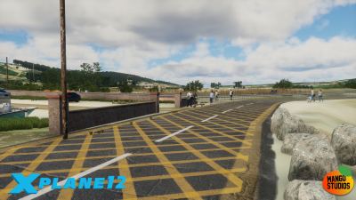LGSK Skiathos Alexandros Papadiamantis Airport - X-Plane 12 screenshot