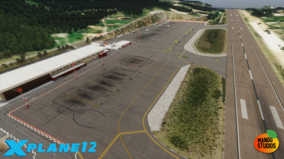 LGSK Skiathos Alexandros Papadiamantis Airport - X-Plane 12 screenshot