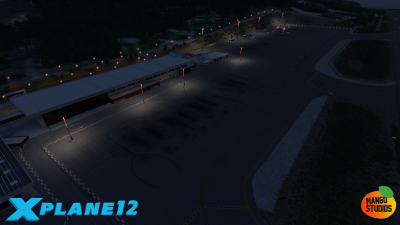 LGSK Skiathos Alexandros Papadiamantis Airport - X-Plane 12 screenshot