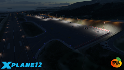 LGSK Skiathos Alexandros Papadiamantis Airport - X-Plane 12 screenshot