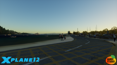 LGSK Skiathos Alexandros Papadiamantis Airport - X-Plane 12 screenshot