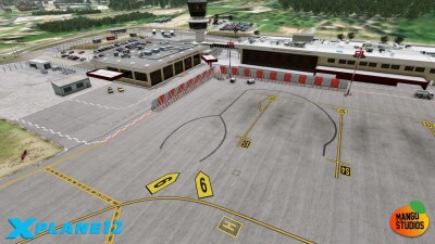 LGSK Skiathos Alexandros Papadiamantis Airport - X-Plane 11 & 12 screenshot