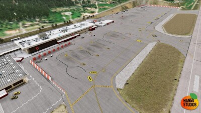 LGSK Skiathos Alexandros Papadiamantis Airport - X-Plane 11 & 12 screenshot