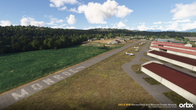S43 & W16 Harvey Field and Monroe Firstair Airports - Microsoft Flight Simulator 2024 screenshot