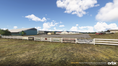 S43 & W16 Harvey Field and Monroe Firstair Airports - Microsoft Flight Simulator 2024 screenshot