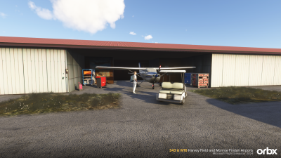 S43 & W16 Harvey Field and Monroe Firstair Airports - Microsoft Flight Simulator 2024 screenshot
