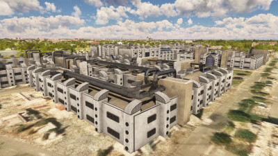 Iron Sim Pisa City Landmarks - Microsoft Flight Simulator screenshot