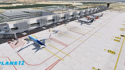 LEMI Región de Murcia International Airport - X-Plane 12 screenshot