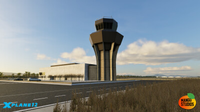 LEMI Región de Murcia International Airport - X-Plane 12 screenshot