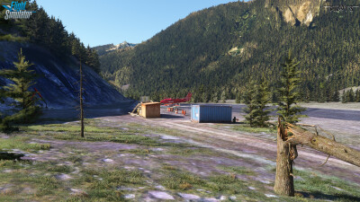 CBH4 Prairie Creek Airport - Microsoft Flight Simulator screenshot