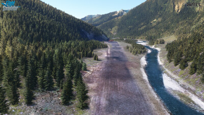 CBH4 Prairie Creek Airport - Microsoft Flight Simulator screenshot