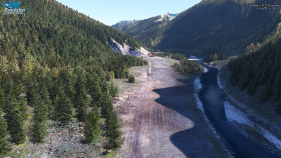 CBH4 Prairie Creek Airport - Microsoft Flight Simulator screenshot