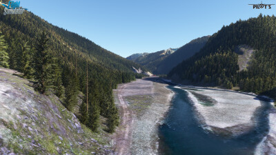 CBH4 Prairie Creek Airport - Microsoft Flight Simulator screenshot