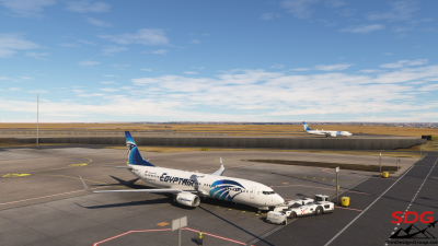 HECA Cairo International Airport - Microsoft Flight Simulator screenshot